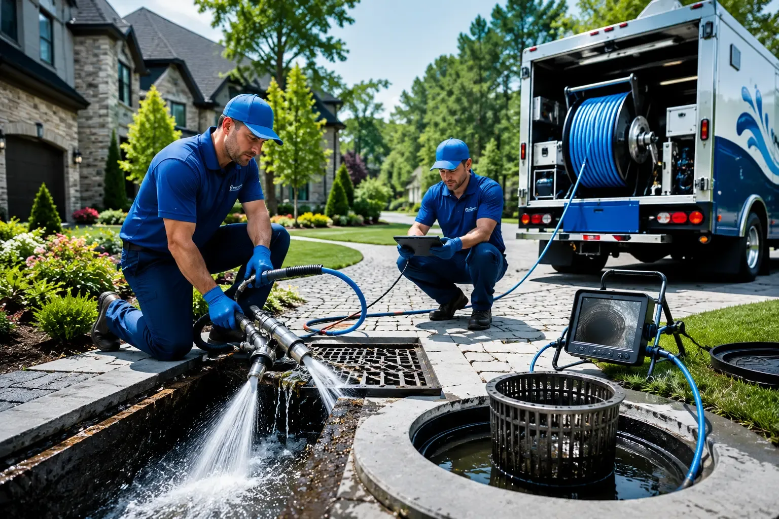 Local outdoor drain cleaning professionals in Lowell, AR