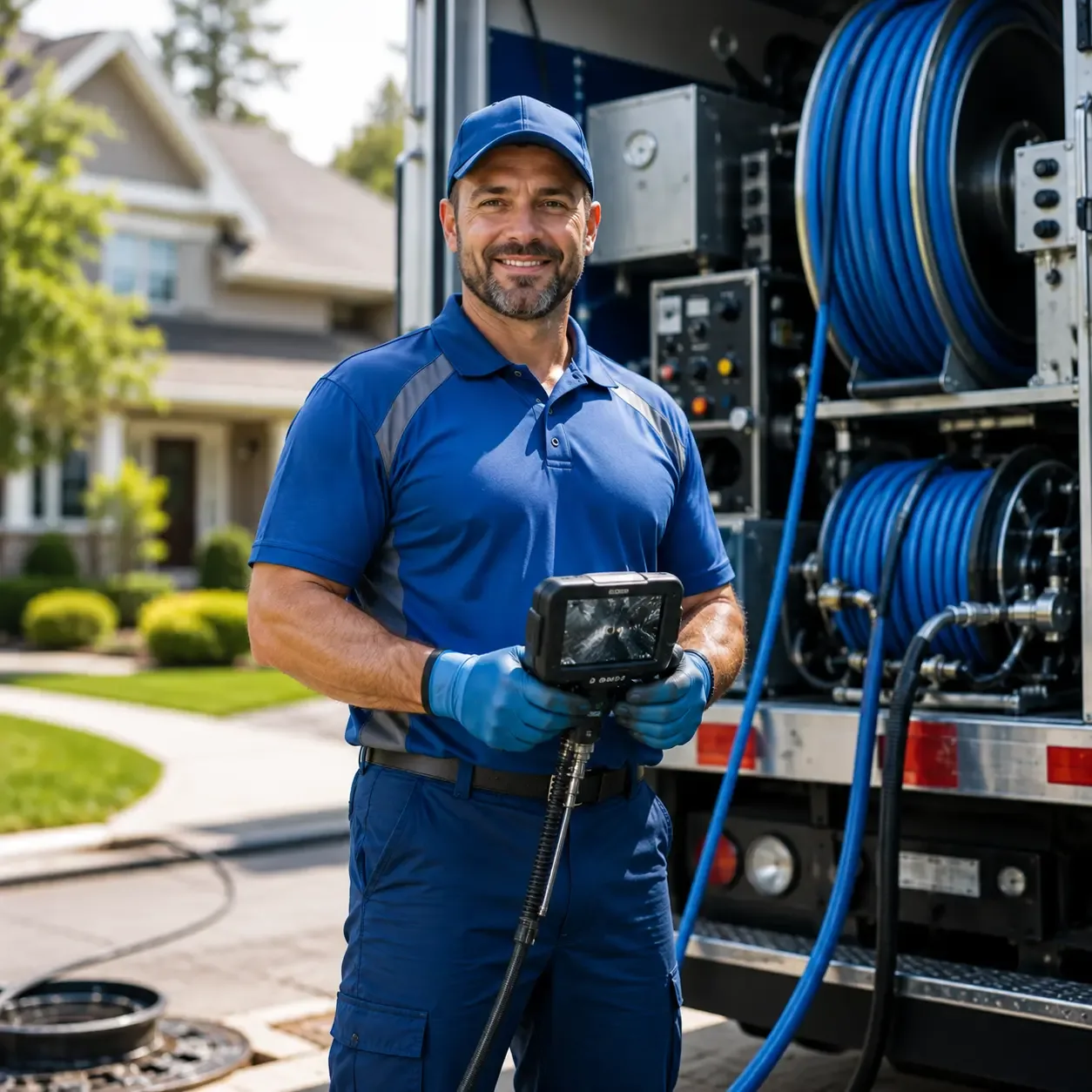 Local outdoor drain cleaning specialists in Lowell, AR